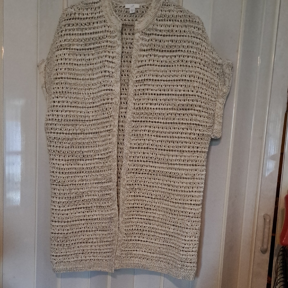 J. Jill Open Front Cardigan